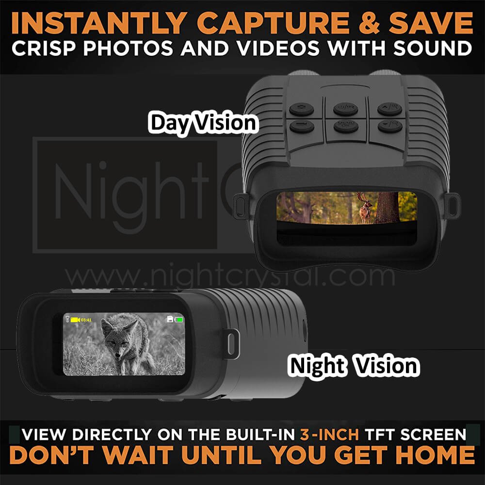 NightCrystal B2 Night Vision Goggles Day Vision and Night Vision (www.nightcrystal.com)