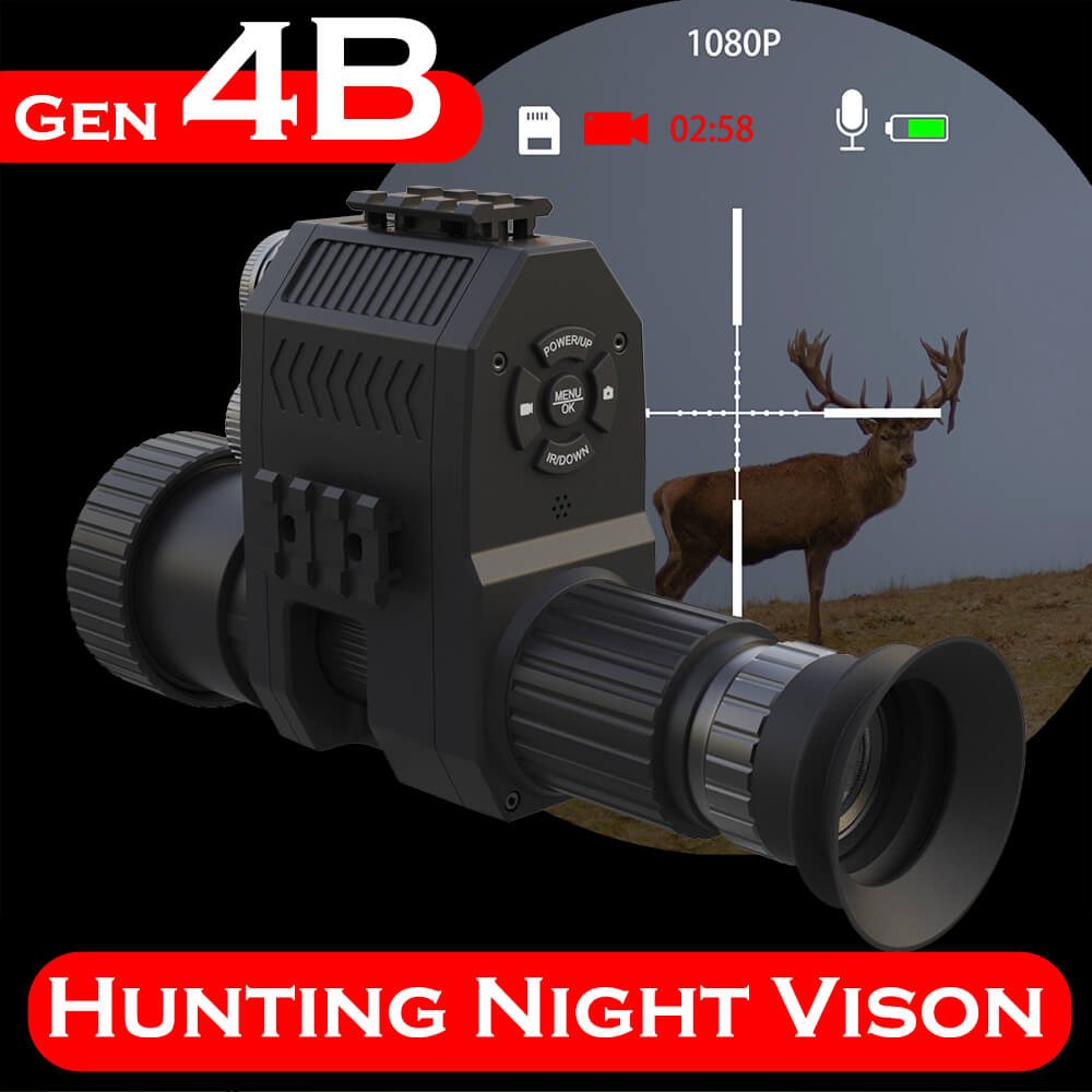 NightCrystal 4B Night Vsion Riflescope DVR