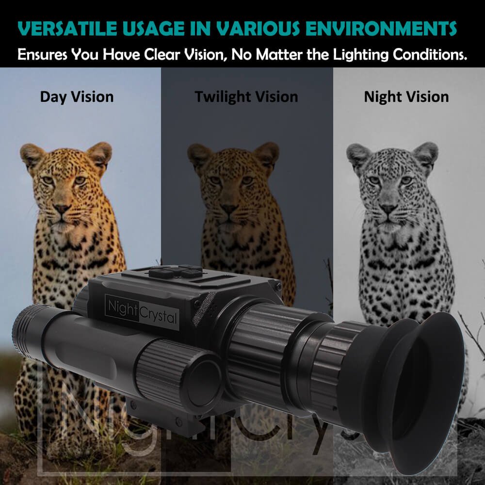 NightCrystal Megaorei M6 NK008 Night Vision Scope Day Night Vision & Twilight Vision