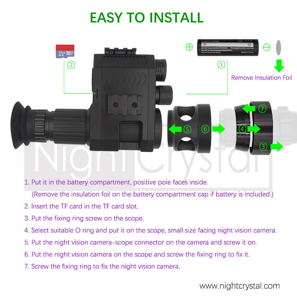 User-Manual-NightCrystal-Megaorei-M4B-Night-Vision-Scope-How-to-Install
