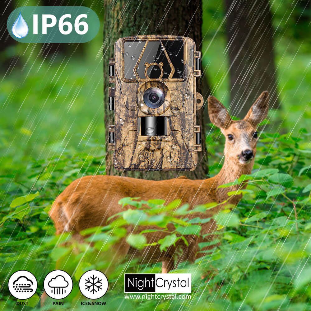 Trail Camera 8K WiFi Game Camera Motion Activated with APP Control, 120° Wide Angle, 0.2s Trigger, IR Night Vision for Hunting-11