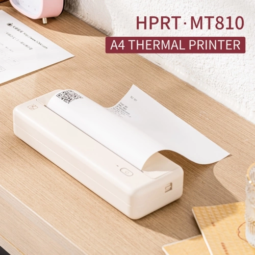 Details 4 HPRT MT810 A4 Portable Paper Printer Thermal Printing Wireless BT Connect Compatible with iOS and Android Mobile Photo Printer