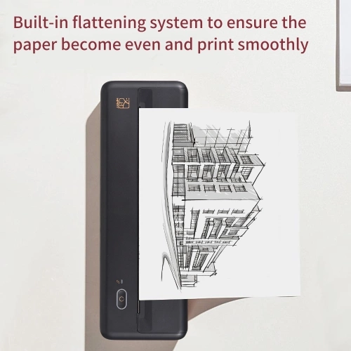 Details 8 HPRT MT810 A4 Portable Paper Printer Thermal Printing Wireless BT Connect Compatible with iOS and Android Mobile Photo Printer